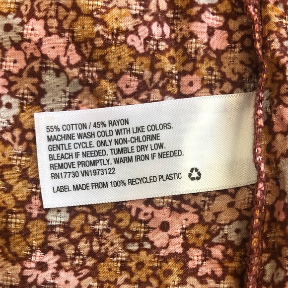 UNIVERSAL THREAD🎯 Floral Long Sleeve Ruffle Dress - Picture 9 of 10